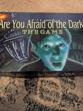 Vintage 1995 Nickelodeon Are You Afraid of the Dark BoThe Game - Black/Green Box